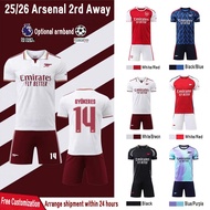 25-26 Season 2nd Away Arsenal Fans Edition Soccer Jersey Saka Ødegaard Martinelli Havertz Rice Men's