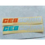 HONDA Sticker jazz ge8squad sticker jazzHONDA ge8squad sticker