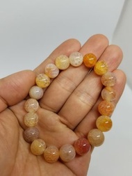 罕有天然鐘乳石珠手鍊