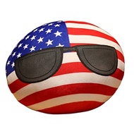 Polandball USA Ball Plush CountryBall Plush Toys Countries National Ball Mini Plushies Throw Pillow 