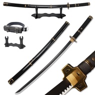 Forgemith Bamboo Anime Cosplay Swords：Roronoa Zoro/Kitetsu/Yama Enma/Trafalgar Law/Kozuki Oden/Edwar