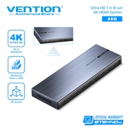 {JAVIS} Vention 8 Port HDMI Splitter 4K High Quality