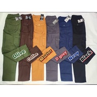 Unisex’s Men’s Women’s 6 Pocket Cargo Pants Slim Fit🔥