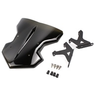 แผ่นกระจกรถยนต์กันลมบังลมด้านหน้ารถจักรยานยนต์แบบพิเศษสำหรับ FZ-09 MT-09ยามาฮ่า MT09 FZ09 2017 2018