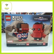 40668 Brickheadz Captain America and Red Hulk Figures (2024)