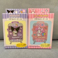 全新正版Sanrio kuromi my melody 玩具行李箱玩具行李箱篋收納盒