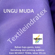 ( per 1 meter ) bahan gamis meteran kain BESWAY BSY TEBAL POLYESTER premium lebar 115 cm meteran bah