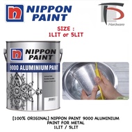 [100% ORIGINAL] NIPPON PAINT 9000 ALUMINIUM PAINT 5LIT