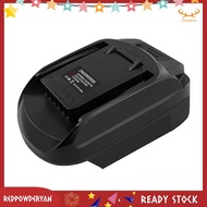 [Redpowderyan.] DM20WORX6 Power Tool Adapter Converter for  18V 20V Lithium Battery for  20V 6 Pin P