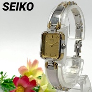 Japanese Fashion Genuine SEIKO Seiko Ladies Watch Quartz Type Popularity Vintage Cute Stylish Gift Fashion Accessories