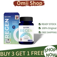 【FREE SHIPPING丨BUY 3 FREE 1】Hishin Regen Plus+ 降血糖 降胆固醇 Kapsul Botani Campuran Halba & Ekstrak Peria