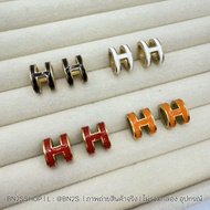 HM Pop H Earrings Air M Earrings. Version Brand Stamping Work There Are 4 Colors Gold Accessories Be