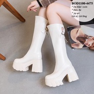 (Week 1-2 Weeks) Beautiful Women's Calf-High Tube Boots 9-11CM
