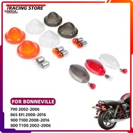 Front Rear Turn Signal Light Lens For Bonneville 790 865 800 T100 Speedmaster Scrambler Thruxton 865