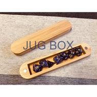 Wood Dice Storage Box