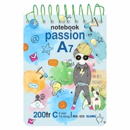XO Spring Notebook A6 A7 B6 Notebook passion KLONG