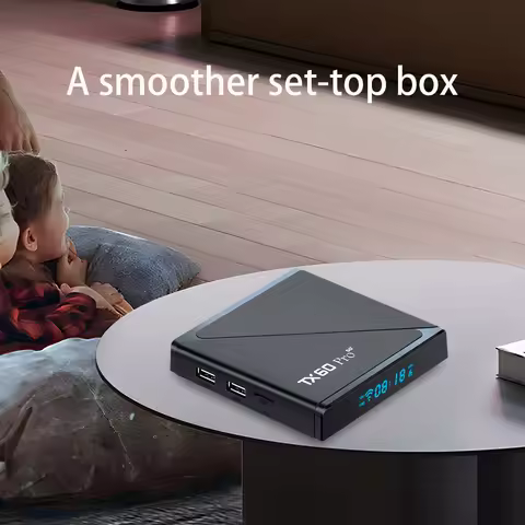 Android 16 TV Box 14K 2.4G/5G Dual WiFi Media Player with Remote Set Top Box Android Box