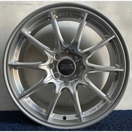 OZ RACING light weight Alloy Wheels 17x7.5JJ ET38 (8H100/114.3) color: HYPER SILVER,GLOSSY GUN METAL