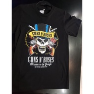 Guns N' Roses Skull & Roses Graphic T-Shirt