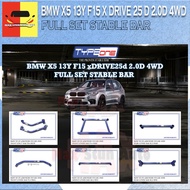 TYPE ONE 100% ORIGINAL BMW X5 13Y F15 xDRIVE 25D 2.0D 4WD/xDRIVE 25i 2.0T 4WD FULLSET STABLE BAR COL