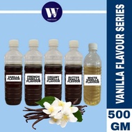 [500GM] VANILLA ESSENCE | BUTTER VANILLA | VANILLA PASTE | FRENCH VANILLA | WHITE VANILLA | VANILLA 