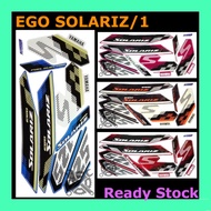 EGO Solariz Model 1 Yamaha Sticker Body Stripe Strike Motor Ego Solariz/1