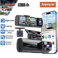 Joysync J20 กล้องติดรถ 3.16 นิ้ว 3 ตัวเลนส์ (บันทึกหน้า 2.5K / ห้องโดยสาร 720P / หลัง 480P) มุมกว้าง