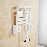 roomRoomy - 可折疊洗澡椅壁掛式沐浴椅 換鞋凳（鑽牆式安裝）- 5W012