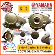 FZ150 Y15ZR Y15Z Y15 GOLD CASING GOLD ENGINE CASING EMAS CRANKCASE FILTER MAGNET CLUTCH COVER GOLD 1