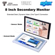 Turing TURZX 8 Inch IPS Dual Mode Secondary Screen No AIDA64 Needed PC Case / LAPTOP Sensor Monitor