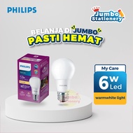 Philips LED Lamp 6W 6 Watt 6Watt 6 W WWL Warm White Yellow