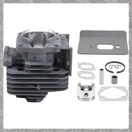 44MM 52CC Cylinder Assy 1E44F-5 44F-5 44-5 BG520 CG520 Assembly Piston Kit Ring Pin Clip Rebuild Tri