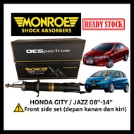 MONROE FRONT Shock Absorber Honda City Tmo GM2 Jazz 2008-2014 Depan Set Spare Part