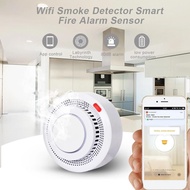 Tuya Zigbee Smart Smoke Detector Security Protection Smoke Alarm Fire Protection For Home Security S