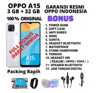 Oppo A 15 A15 RAM 3 32 GRASS GARANSI RESMI 1174N24 perkakas