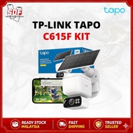 TP-Link Tapo C615F Kit Solar-Powered Floodlight Pan | Tilt Security Camera Kit
