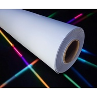 1.2m CUT Nexjet NJ100 Removable Glossy White Vinyl Sticker