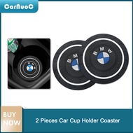 Kanuoci auto parts shop【Ready Stock】2Pcs Car Cup Holder Mat Pad Car Coasters for BMW E30 E34 E36 E46