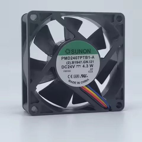 FOR DELTA PMD2407PTB1-A 70mm fan 24V 4.3W 5.0W 7020 70*70*20MM 3-wire CPU cooling fan