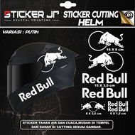 Stiker helem Full Face Pria Kyt - Sticker Aksesoris Helm Fullface RedBull Setiker Bahan Oracal JP-01