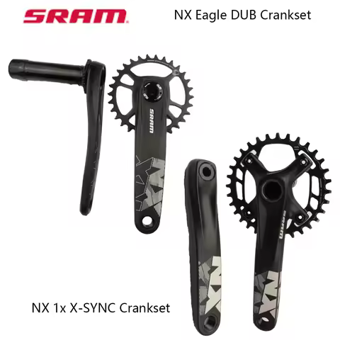 SRAM NX Eagle DUB Crankset NX 1x X-SYNC Crankset 175mm 30T 32T NX GXP Eagle Mountain Bike Crankset