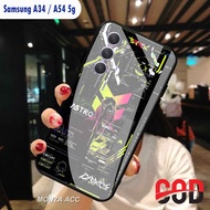 (N99) Case Samsung A34 A54 5G - Casing HP Samsung A34 A54 5G - Softcase Glass Kaca Samsung A34 A54