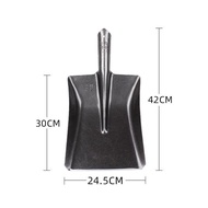 Sand Shovel Pointed Shovel/ Square Shovel Wooden handle Shovel/ Thick garden Shovel Shovel/ - Square