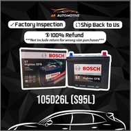 S95L | 105D26L ST Hightec S95L | 105D26L (EFB) Battery BOSCH Car Battery - Maintenance Free Battery 