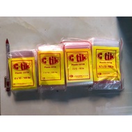 Plastic clips 10x6, 5x8, 8X12 contents 100 sheets MLH D41