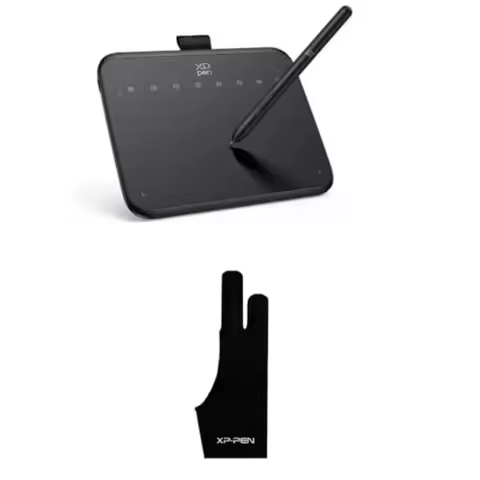 Deco 640 Drawing Tablet with 16384 Pressure Levels Sensitivity Battery-Free Stylus 6 * 4 Inch OSU Dr