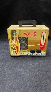 coca cola 收音機 可口可樂 木質收音機 可樂 中古