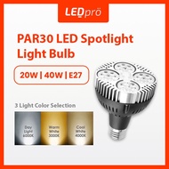 LED PRO PAR30 LED E27 BULB 20W/40W