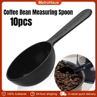 10Pcs Black Measuring Teaspoon Scoop 7g Coffee Spice Measuring Spoons Coffee Beans Container Scoop P