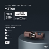 M3T00 DIGITAL BEDROOM DOOR LOCK (FREE INSTALLATION)